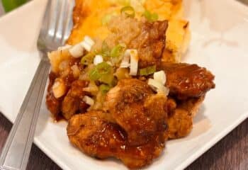 Hawaiian BBQ Chicken with Scalloped Potatoes