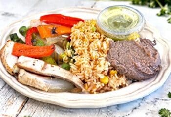 Steak or Chicken Fajita Bowl