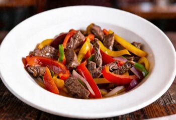 Steak or Chicken Fajita Bowl