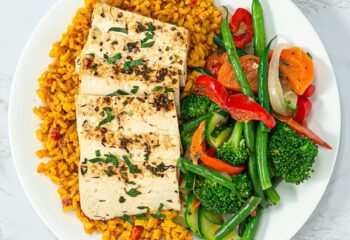 Miguel's Roasted Tofu Paella