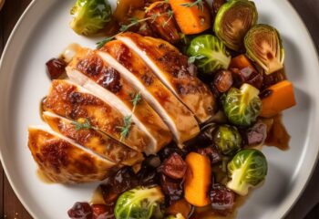Pomegranate Pan Roasted Chicken