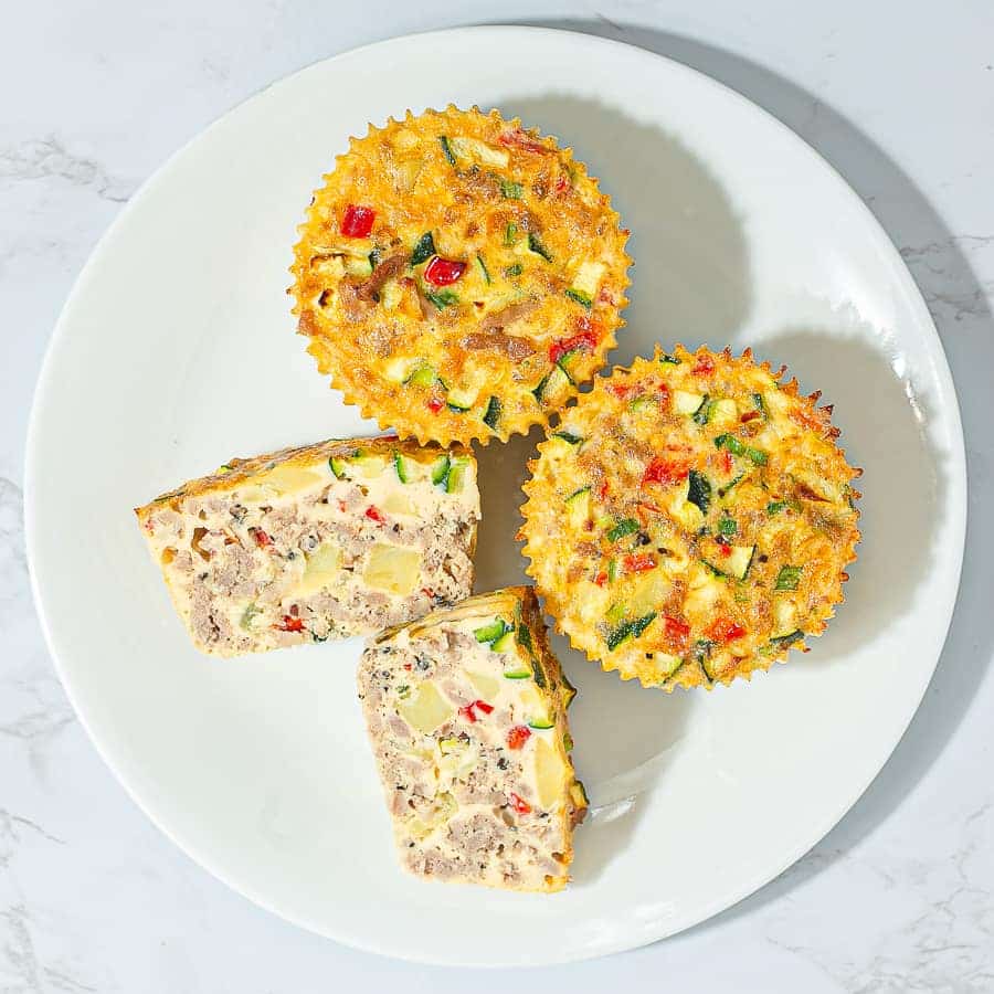Turkey Veggie Egg Muffins