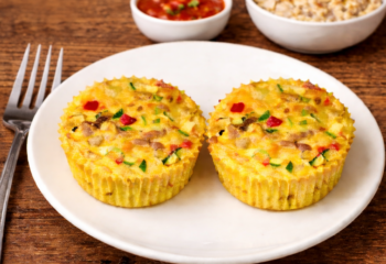 Turkey Veggie Egg Muffins